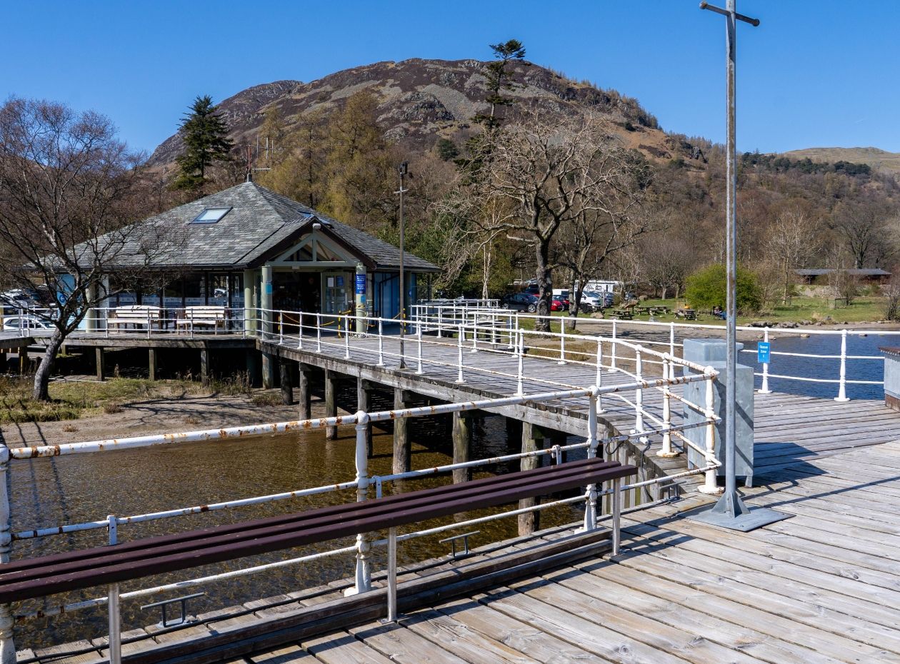 Glenridding pier house on Ullswater within a UNESCO world heritage site 