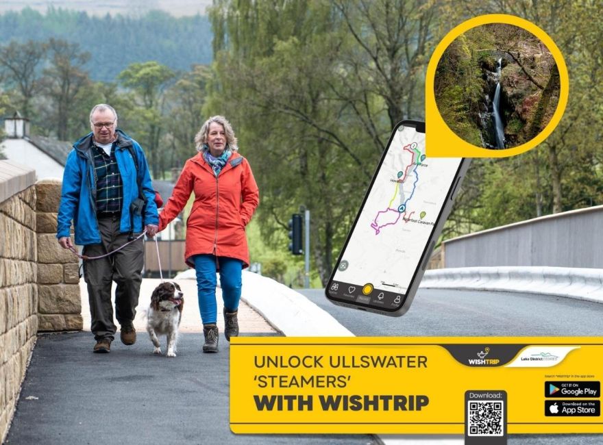 Making memory trails in the Lake District using the wishtrip app