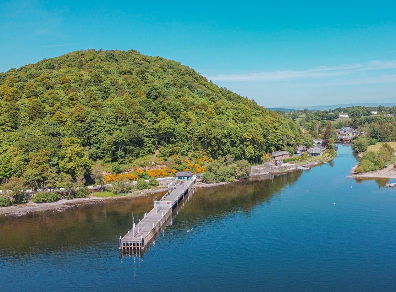 Pooley Bridge pier house from up high