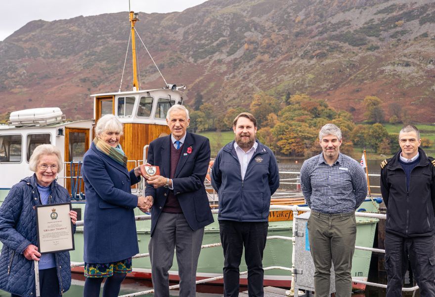 RNLI honours Lake District visitor attraction
