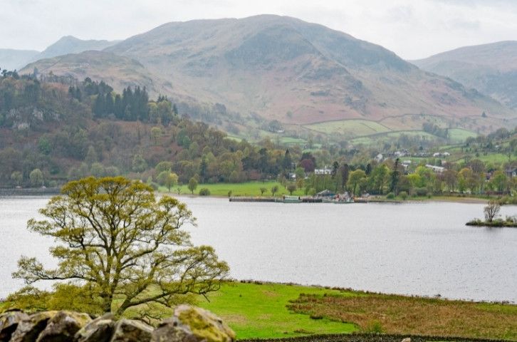 A view of Glenridding and the surrounding fells