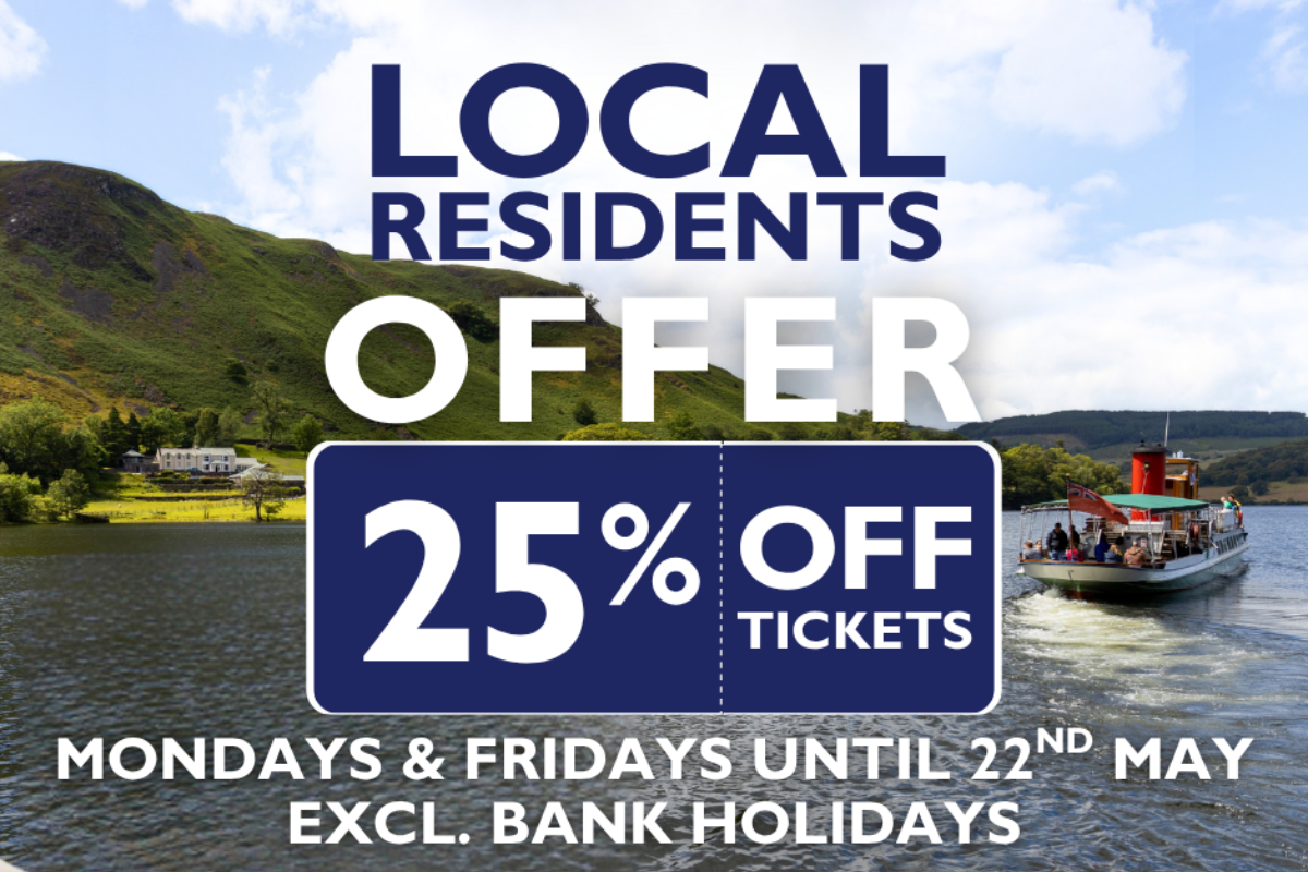 Local Residents Offer at Ullswater 'Steamers'