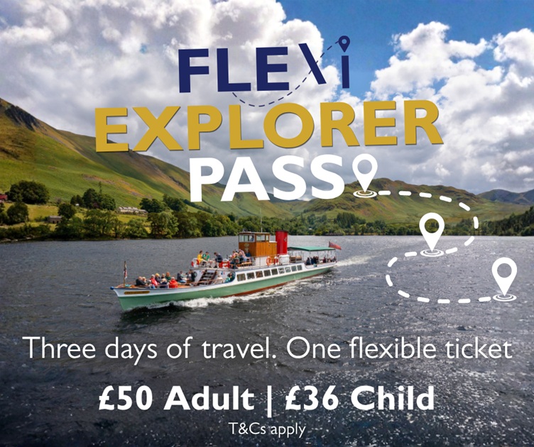 Ullswater 'Steamers' Flexi Explorer Pass